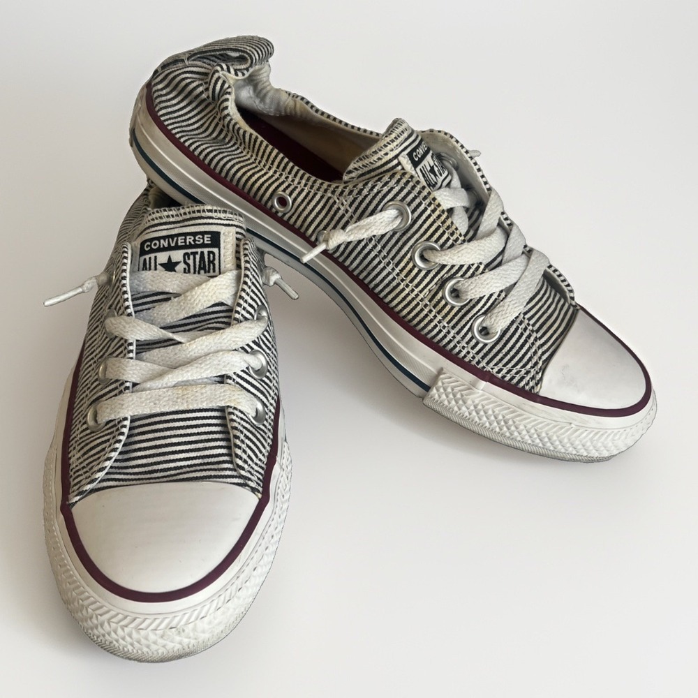 Converse Chuck Taylor All Star Shoreline Slip Striped Women's Sz 7 Low Top